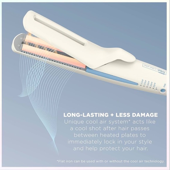 InfinitiPRO Conair Quadair Straightener Four Plate Hair Styler New - Picture 6 of 9